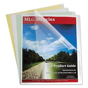 C-LINE PRODUCTS Report Cover 8-1/2 x 11", Clear, PK100 31347